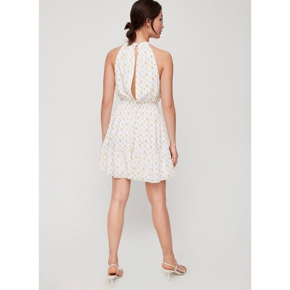 Wilfred Aritzia Effet Floral Mini Dress Medium - Picture 5 of 11